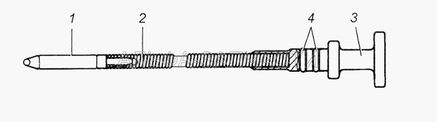 740.11-1009050-01 Указатель уровня в сборе  